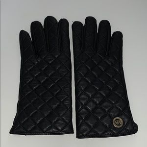 Michael Kors Leather Gloves